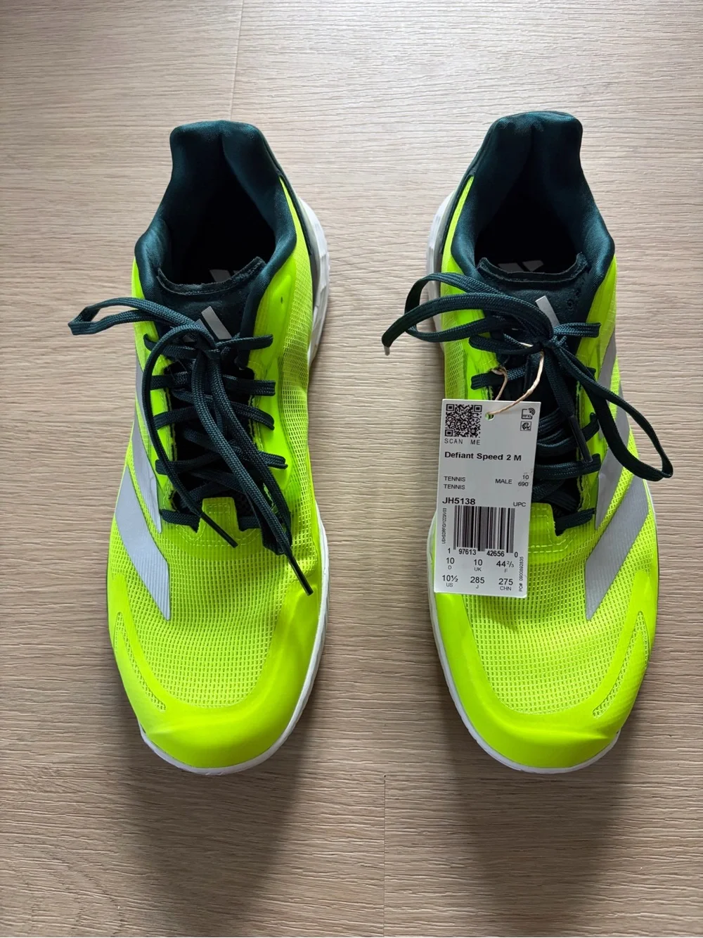 Adidas Defiant Speed 2 Tennis Shoes Mens Size 10.5 NEW